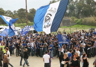 La rencontre entre Bastia et l'OM se disputera à huis-clos ce mercredi au stade Armand Cesari. Photo: Nice-Matin