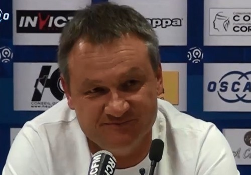 Frédéric Hantz annonce son départ de Bastia.