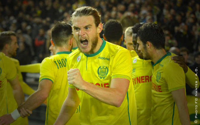 Guillaume Gillet. Cr&eacute;dit: FC Nantes
