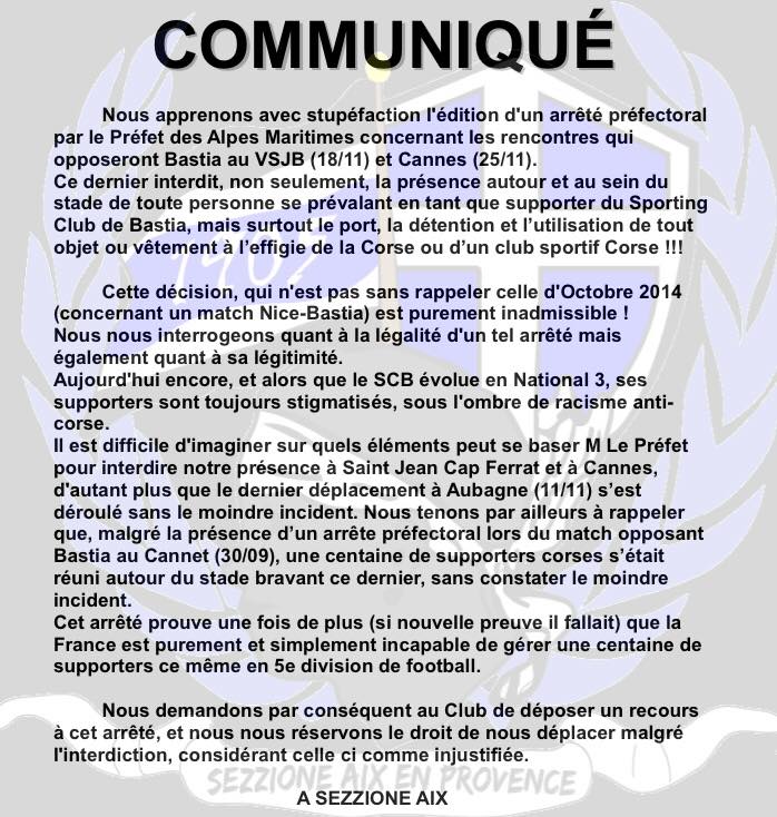 communique aix 14 11